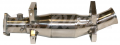 Stainless steel Sport catalyic converter, Porsche 964